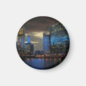 Runder Magnet Chicago マグネット (正面)