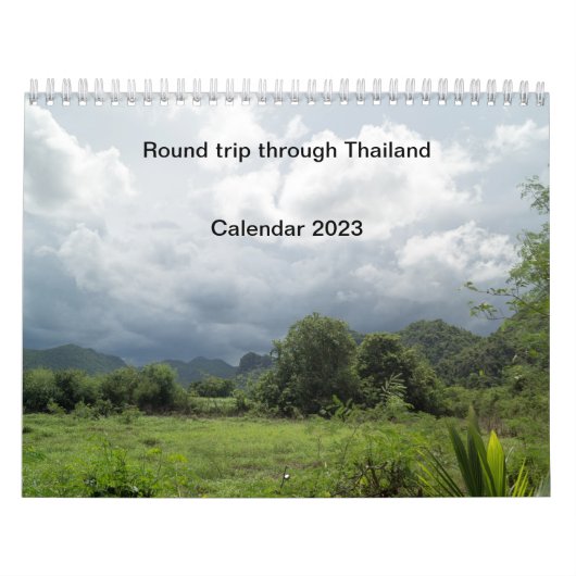 Rundreise durch Thailand - 2023 Kalender カレンダー (カバー)