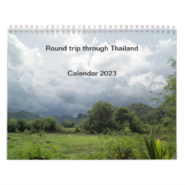 Rundreise durch Thailand - 2023 Kalender カレンダー