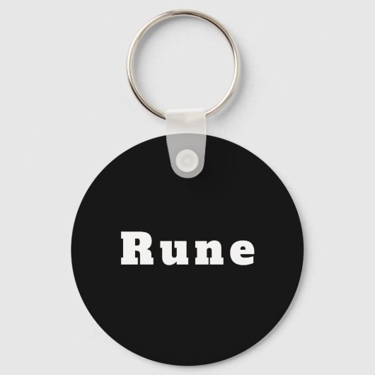 Rune キーホルダー (正面)