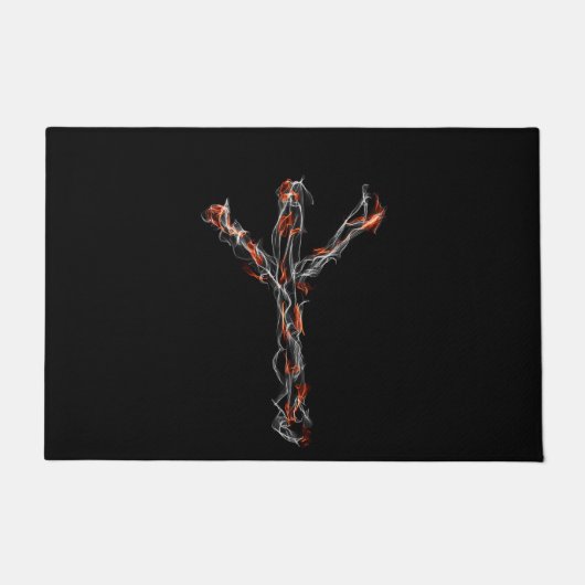 *RUNE ALGIZ* ドアマット (正面)