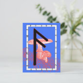 Rune Ansuz – インスピレーションポストカード ポストカード (スタンド正面)