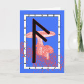 Rune Ansuz – インスピレーション カード (正面)