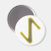 Rune Eiwaz マグネット (正面/裏面)