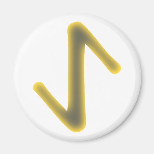 Rune Eiwaz マグネット (正面)