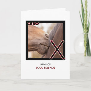 Rune Gebo - Soul Friends,パートナーシップ,馬 カード