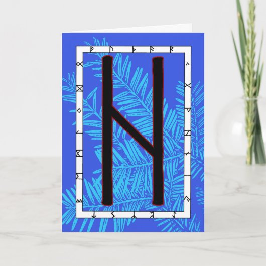 Rune Hagalaz – 変換 カード (正面)