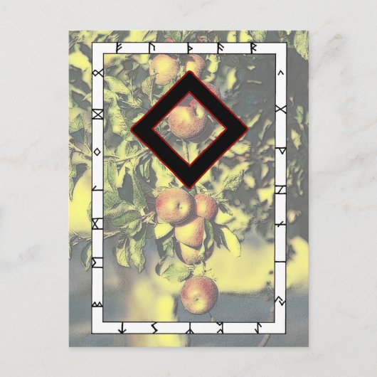 Rune Ingwaz - – ヒーローのはがき ポストカード (正面)