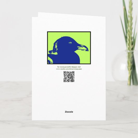 Rune Isa - Stillness Card カード (裏面)