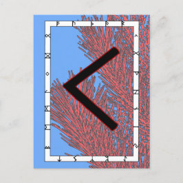 Rune Kenaz – ナレッジポストカード ポストカード