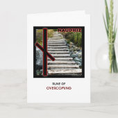 Rune Naudhiz – Overcoming - Challenge Steps カード (正面)