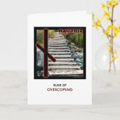 Rune Naudhiz – Overcoming - Challenge Steps カード (黄色い花)