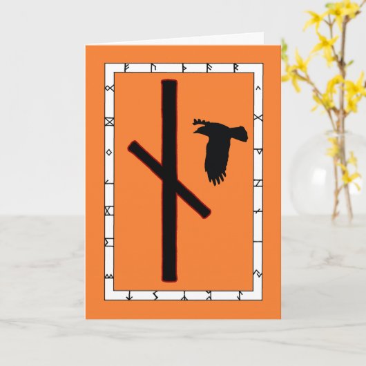 Rune Naudihiz – 克服 カード (黄色い花)