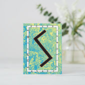 Rune Sowilo – 成功！ポストカード ポストカード (スタンド正面)