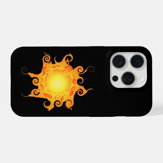 Rune Sun Case iPhoneケース (裏面横)