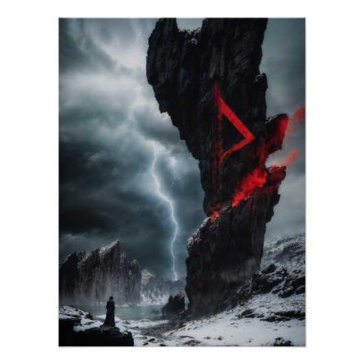 Rune Thurisaz ポスター (正面)