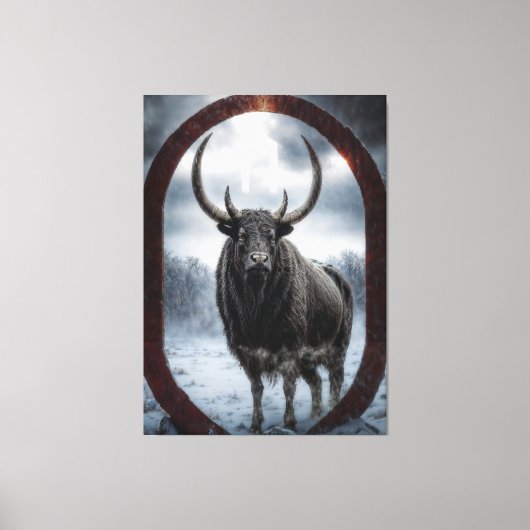 Rune Uruz キャンバスプリント (正面)