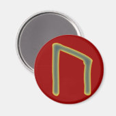 rune Uruz Futhark マグネット (正面/裏面)