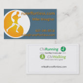 RunEffortless名刺 名刺 (正面/裏面)