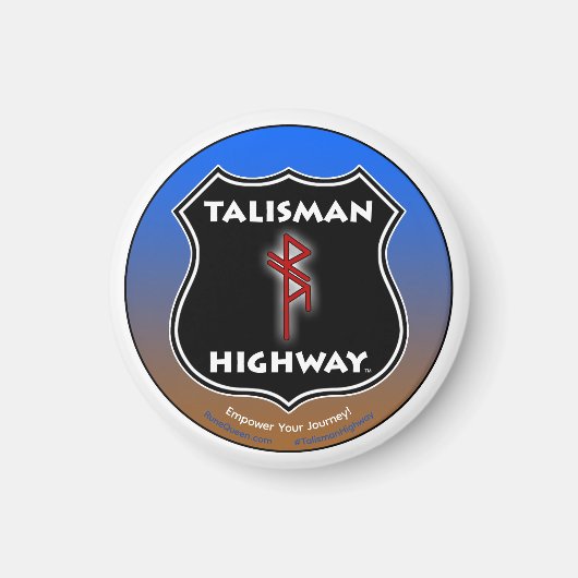 RuneQueen's Talisman Highway マグネット (正面)