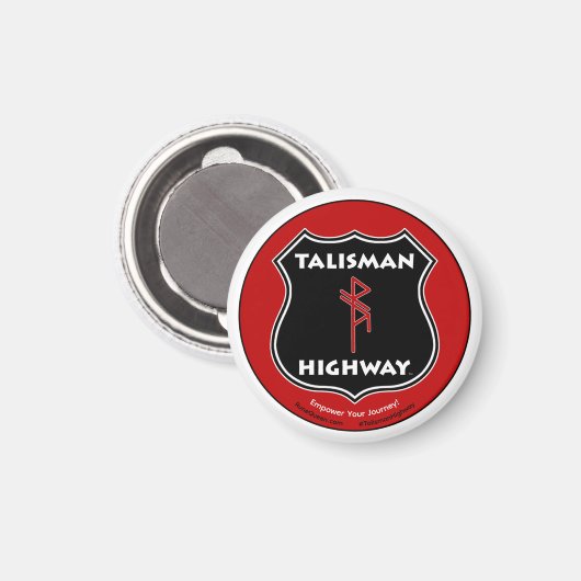 RuneQueen's Talisman Highway マグネット (正面/裏面)