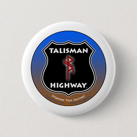 RuneQueen's Talisman Highway 缶バッジ (正面)