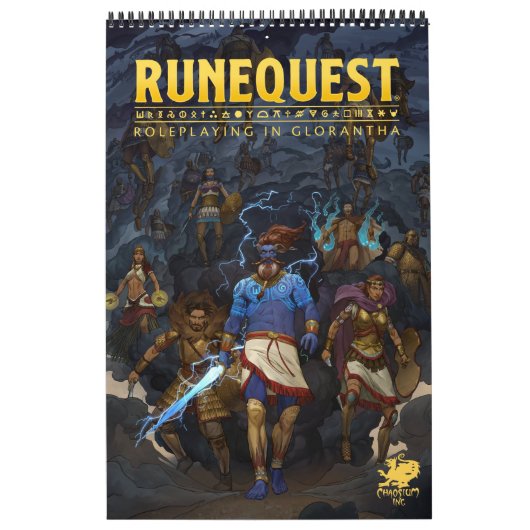 RuneQuestカレンダー カレンダー (カバー)