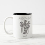 runesとの戦争によって変色させるSnowhawk ツートーンマグカップ (左)