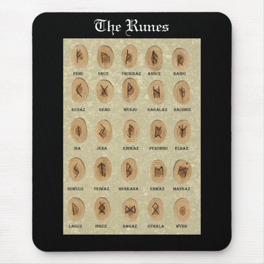 Runesのmousepad マウスパッド (正面)
