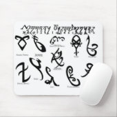 Runes マウスパッド (マウス)