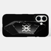 Runestone電話ケース Case-Mate iPhoneケース (裏面 (横))