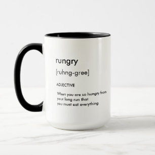 Rungry定義ランナーのマグ マグカップ