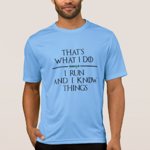 Runholeの技術のワイシャツ(緑)のゲーム Tシャツ