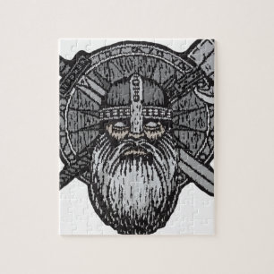 runicバイキングの人のドイツの北欧のnorse ジグソーパズル