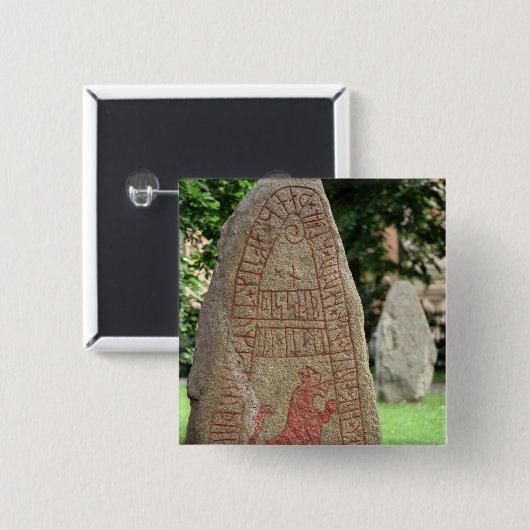 Runic石 缶バッジ (正面&裏面)