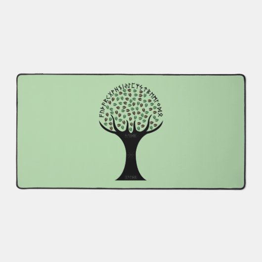 Runic Tree Desk Mat デスクマット (正面)