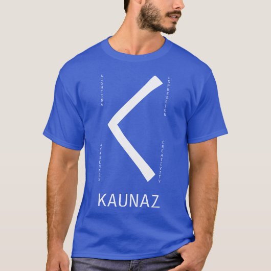 RUNICSENSE EN BLANCO Tシャツ (正面)