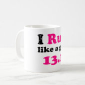 runlikeagirl13 コーヒーマグカップ (正面左)