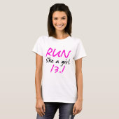 runlikeagirl13 tシャツ (正面フル)