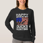 Runner Ducks Indian Duck Tシャツ (正面)