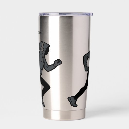 Runner Lifestyle Thermal Tumbler | Add Text/Name 保温保冷タンブラー (左面)