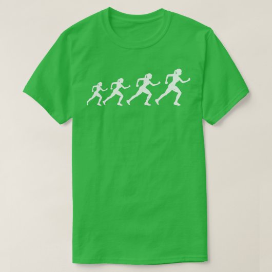 RUNNER MARATHON SPRINT JOGGING Tシャツ (デザイン正面)