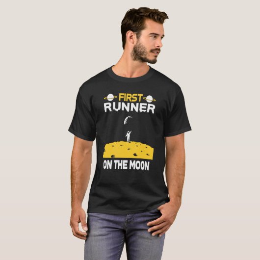 Runner On The Moon Tシャツ (正面フル)