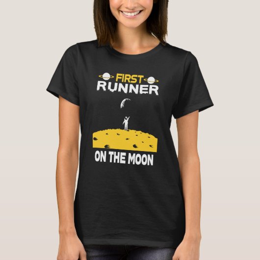 Runner On The Moon Tシャツ (正面)
