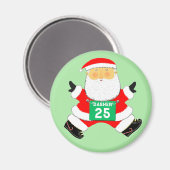 Runner Running Christmas Collectible マグネット (正面/裏面)