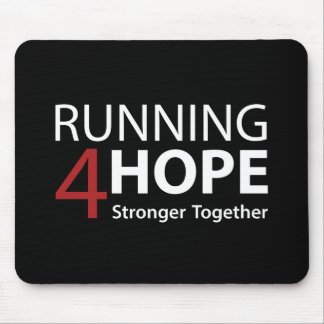 Running4Hope Black マウスパッド