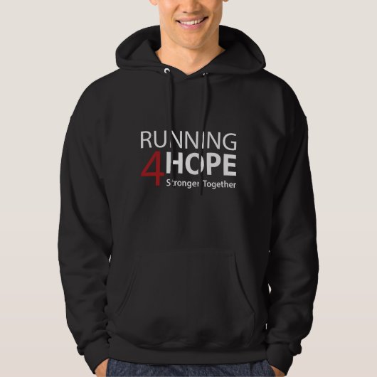 Running4Hope Stronger Together パーカ (正面)