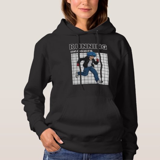 Running パーカ (正面)