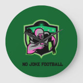 Running Back  ラージ壁時計 (正面)