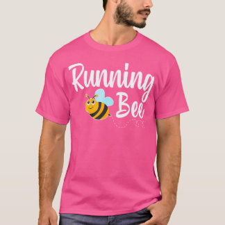 Running Bee Runner Funny Bumblebee Tシャツ